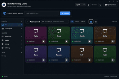 Download Remote Desktop client
